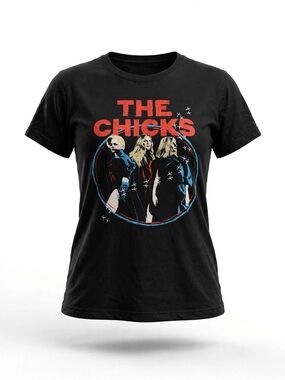 The Chicks Graphic Tee - Black Women's Short Sleeve Top